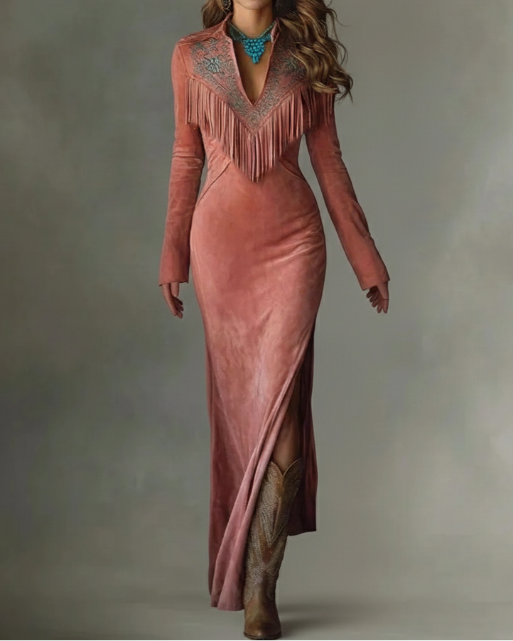 Mira Fringe Dress™