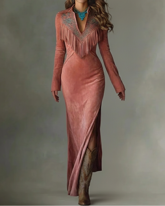 Mira Fringe Dress™