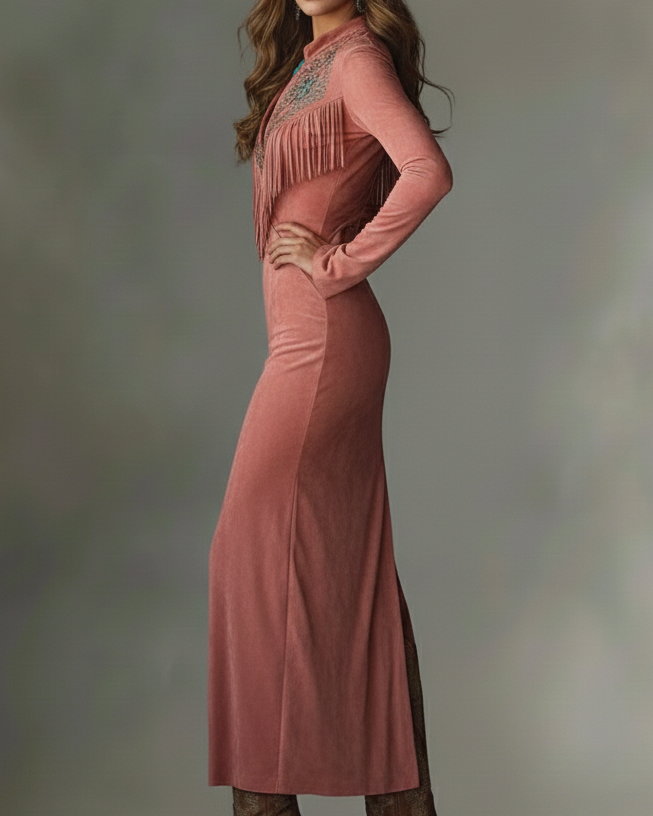 Mira Fringe Dress™