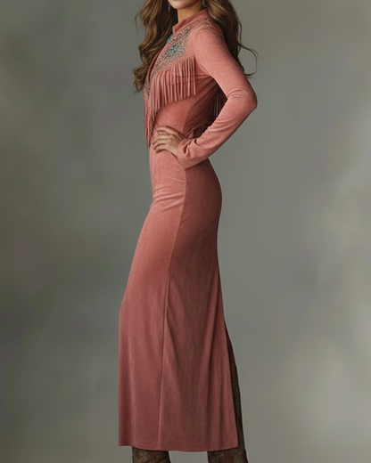 Mira Fringe Dress™