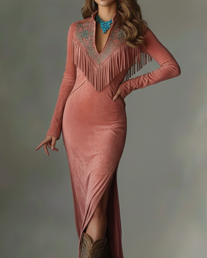 Mira Fringe Dress™