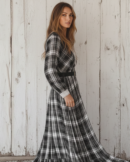 Tara Plaid Dress™
